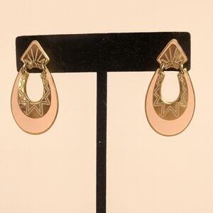 Vintage Nuri Dangling Enamel Earrings